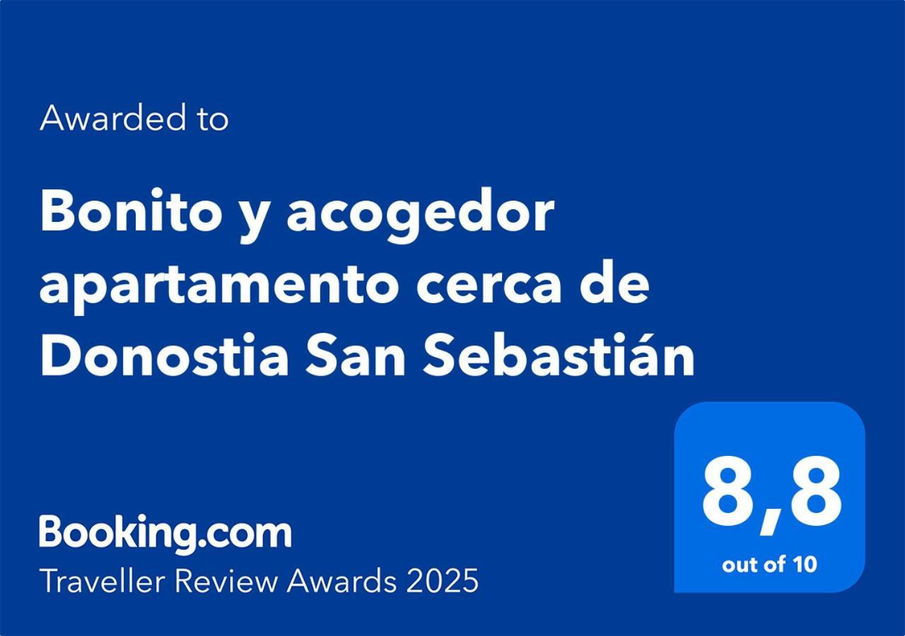 Bonito Y Acogedor Apartamento Cerca De Donostia San Sebastian 레소 외부 사진